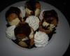 Profiteroles glacées à la vanille