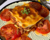 Lasagnes de chou à la viande et à la tomate