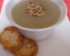 Soupe de topinambours aux croutons mentholés