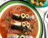 Sardines farcies en gaspacho