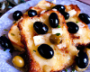 Pain perdu au fromage et aux olives