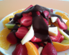 Salade de fruits au chocolat