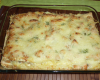 Lasagnes au saumon et crevettes