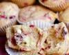 Muffins aux cranberries et chocolat blanc