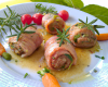 Petits roulés de veau au Pur Brebis