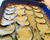 Courgette gratinée au bleu