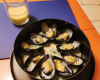 Moules au roquefort classique