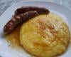 Polenta aux reblochon et Diot de Savoie