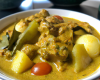 Mijoté de dinde curry gingembre