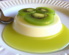 Panna cotta italienne aux kiwis