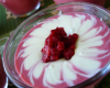 Verrine chocolat blanc & framboise