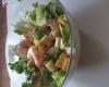 Salade exotique aux crevettes