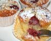 Muffins aux framboises et aux amandes