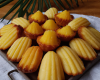 Madeleines à l'ananas et coco