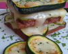 Croque monsieur aux courgettes