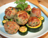 Boulettes de porc aux courgettes