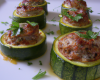 Courgettes farcies maison