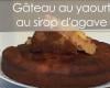 Gâteau au yaourt aux pommes et au sirop d'agave