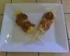 Brochettes épicées de dinde et ananas