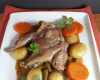 Fricassée de lapin à la paysanne traditionnelle