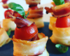 Feuilletés apéritif aux tomates et bacon