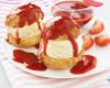 Profiteroles à la fraise