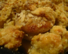 Crumble de boudins blancs aux pommes