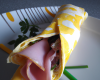 Wrap d'omelette jambon