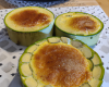 Flans de courgettes au saint nectaire