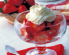 Dessert Fraise chantilly