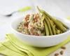 Salade de haricots verts et quinoa aux tomates confites et coriandre