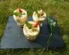 Verrines de tiramisu aux fraises classiques