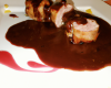 Filet mignon de porc sauce chocolat