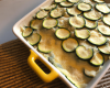 Gratin de courgettes aux ravioles économique