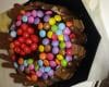 Gâteau d'anniversaire aux bonbons chocolatés