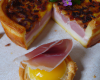 Tarte au jambon et cancoillotte