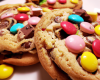 Cookies aux Smarties et Kit Kat