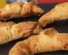 Croissants feuilletés au chèvre