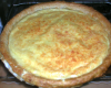 Quiche 'vide fromage'