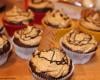 Cupcakes au chocolat avec glaçage aux spéculoos