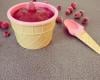 Glace rapide aux fruits rouges et au yaourt