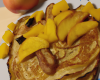 Pancake aux pommes et au safran