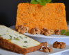 Cake aux noix boursin et mimolette