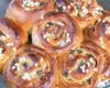 Chelsea buns poires-chocolat