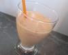 Smoothie abricot miel caramel