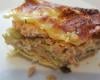 Lasagnes de saumon aux poireaux, sauce au mascarpone