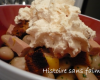 Salade d'haricots de Soissons et chantilly de foie gras