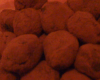 Truffes au chocolat savoureuses