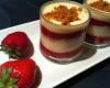 Verrine fraise-framboise spéculoos