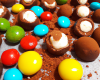 Truffes aux m&m's